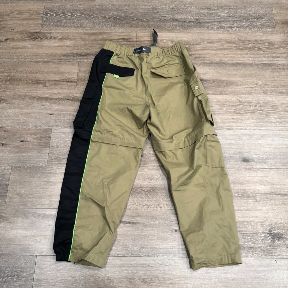 Nike Pro x Feng Chen Wang Cargo Pants in Khaki/Black. size M - Picture 2 of 14